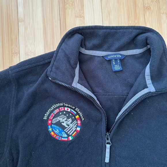 NASA ISS fleece jacket size M men - Picture 3 of 3